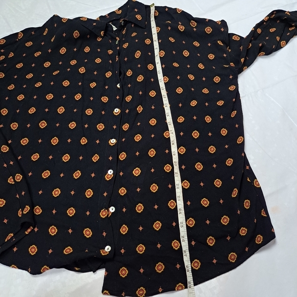 FREE People Intimately Medallion Print Button down shirt - Picture 12 of 12